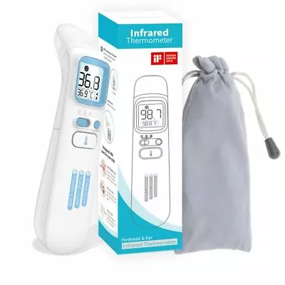 Baby Adult Digital Thermometer Infrared Forehead Non-touch Body Temperature Gun • $29.90