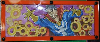 2017 Upper Deck Marvel Premier DOCTOR STRANGE 4 Panel Sketch Card 1/1 AWESOME!! • $46.88