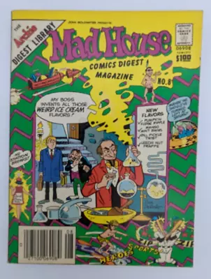 Madhouse Mad House Comics Digest Magazine #8 Archie 1982 Humor Final Issue • $10.92