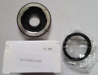 Nikon AI F Lens To Minolta MA Sony Camera Mount Adapter With Optical Glass • $29.99