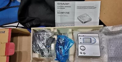 Sharp Minidisc Player/recorder. Model Md-mt170e(s) • £75
