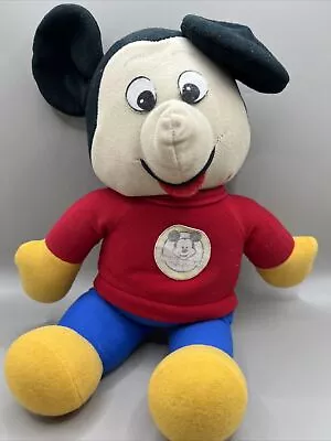 VTG Disney Knickerbocker Mickey Mouse Club MICKEY MOUSE Plush Stuffed Animal Toy • $15.99