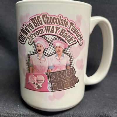 2009 I Love Lucy Lucy We’re Big Chocolate Tasters Coffee Mug Tea Cup • $14.99