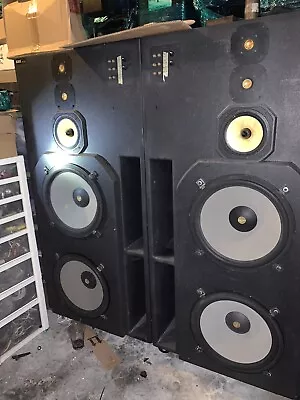 ULTRA RARE Speakers KRK - Focal Audiom VX Pair  Reference Monitors Huge 2 X 15� • $1