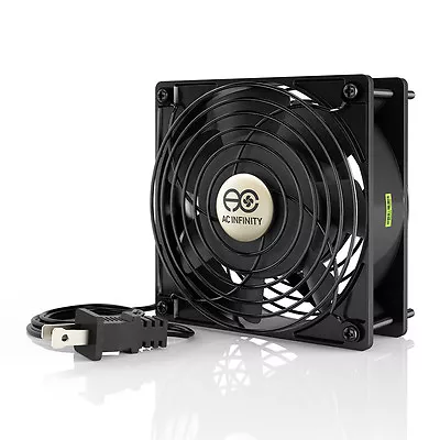 $18.99 • Buy 120mm 38mm Cooling Muffin Fan Guard 115 V AC 110 CFM Ball Bearing 5  (HS1238A-X)