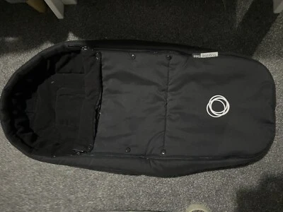 £5 • Buy Black Bugaboo Bee Baby Cocoon Footmuff