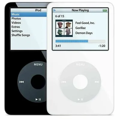 Apple IPod Video 5th Generation Classic 30GB A1136 W/ New Battery (+Wolfson DAC) • $57.95