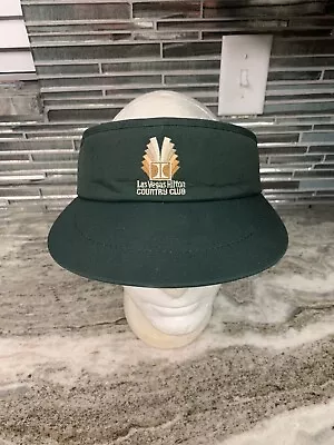 Vintage Las Vegas Country Club Tour Visor Imperial Headwear Union Made USA • $40