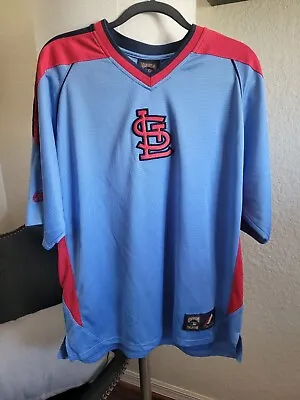 St. Louis Cardinals Majestic Cooperstown Collection L Authentic Jersey Pujols 5 • $22.50