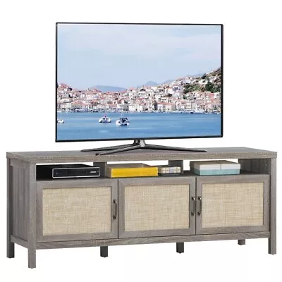 TV Stand Entertainment Media Center Flat Screens Up To 65  Storage Shelf Console • $174.97