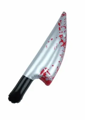 Inflatable Bloody Knife 40cm Halloween Blood Stained Scream Scary Fancy Dress • £1.99