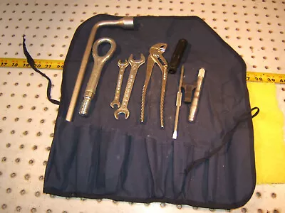 Mercerdes Late W210 00-02 In Rear Trunk Genuine 1 Set Of 8 Toolsblue 1 Pouch • $319