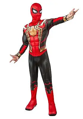 Marvel Iron Spiderman 3 No Way Home Deluxe Fancy Dress Costume • £11.99