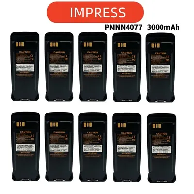 10X PMNN4077 3000mAh IMPRES Li-ion Battery For DP3400 DP3401 DP3600 DP3601 Radis • $405