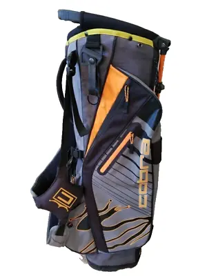 Cobra Ultralight Golf Stand Bag Gray / Orange 5-way 2019 • $175