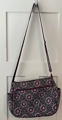 Vera Bradley Crossbody Purse And Matching Wallet In Lilac Medallion • $10