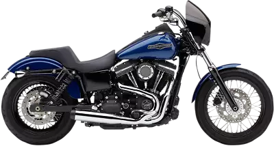 Cobra El Diablo 3.5in. 2-Into-1 Exhaust System Chrome Harley Dyna FXD 2006-2011 • $869.95