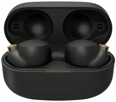 Sony WF-1000XM4 Noise Canceling Wireless Earbud Headphones WF1000XM4 Black - #61 • $124.95