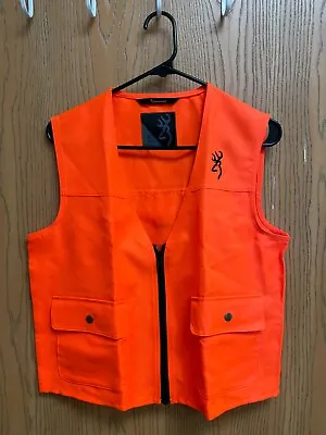 $0.99 • Buy Browning Junior Safety Vest Blaze Orange Size Medium 3055000102