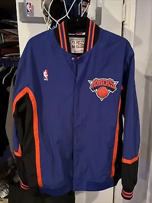 New York Knicks Warm Up Jacket 96/97 Mitchell & Ness Hardwood Classic 44 Large • $135