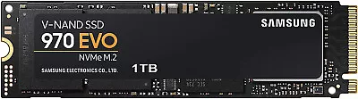 Samsung 970 Evo PLUS 1TB SSD M.2 PCIe NVMe Solid State Drive MZ-V7S1T0BW • $188.88