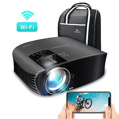 VANKYO Wireless LED Projector 1080P HD WiFi Movie Video Home Theater Cinema HDMI • $11.59