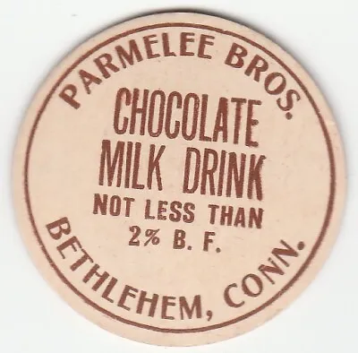 $2.99 • Buy Milk Bottle Cap. Parmelee Bros. Bethlehem, Ct. Dairy
