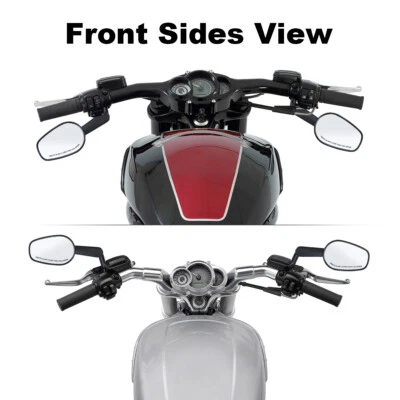 $52.99 • Buy Black Rear View Mirrors Turn Signal Fit For Harley V-Rod Muscle VRSCF 09-17 US
