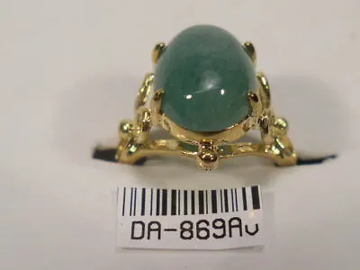 4..   Rings Adventurine Semi-precious Gemstone Vintage Wholesale Lot 869av • $13.95