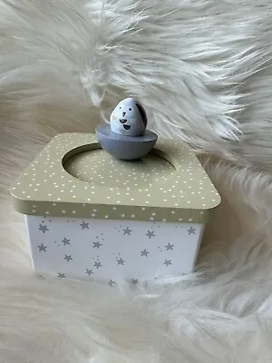 “New Without Box” M&S Baby/ Nursery Wooden Music Box Dancing Owl • £18.99