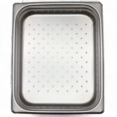 Winco SPJH-202PF 22 Gauge Stainless Steel Perforated Steam Pan • $26.09