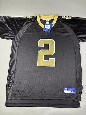 Reebok New Orleans Saints Jersey Size Extra Large Aaron Brooks #2 NFL Football • $70.01