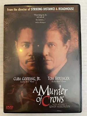 A Murder Of Crows (Fullscreen DVD 1999) Cuba Gooding Jr. • $2.99