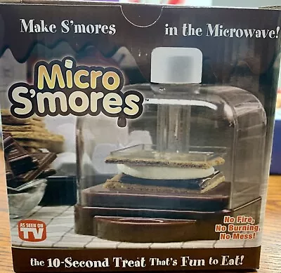 Microwave Micro S'mores Maker With Recipe Guide As Seen On Tv Never Used • $6