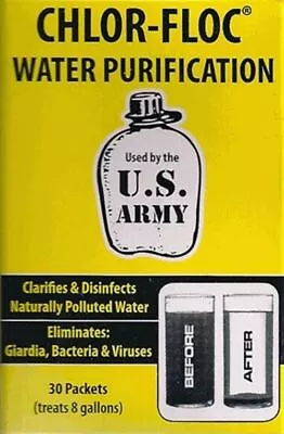 Chlor Floc US Military Water Purification • $14.99