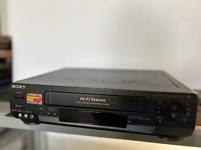 Sony SLV-N50 VHS VCR - Hi-Fi Stereo - Tested - Works Great - No Remote. • $50