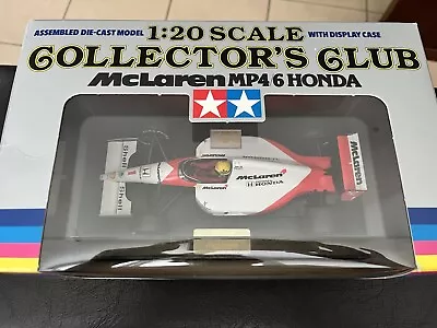 1:20 McLaren Honda MP4 6 Senna 1991 Tamiya Collectors Club. RARE • $225