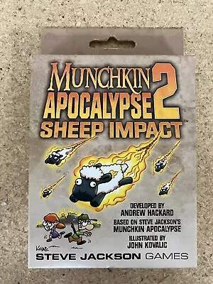 MUNCHKIN APOCALYPSE 2 - SHEEP IMPACT Expansion - Steve Jackson Games • $12