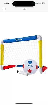 New Franklin 24 Inch Soccer Goal Ball An Pump Kids Soccer Goal Brand New • $10
