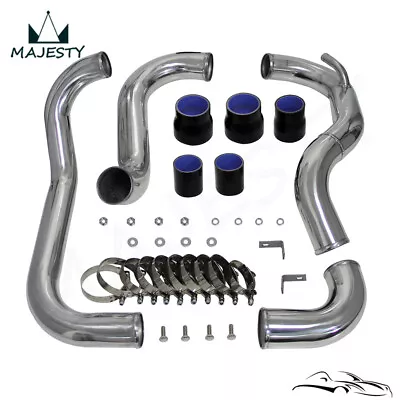 Upgrade Intercooler Piping Pipe Kit For Nissan 240SX 180SX S13 CA18DET 89-94 BK • $148.51