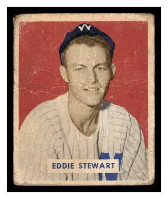 1949 Bowman Baseball #173 Bud Stewart    Rookie  49BBB • $16