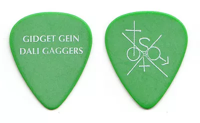 Dali Gaggers Gidget Gein Signature Green Tour Guitar Pick - Marilyn Manson • $19.99