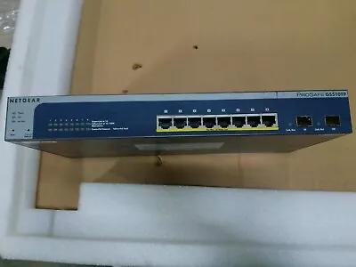 Netgear ProSafe GS510TP 8-port Gigabit PoE+ Smart Managed Switch 2 Gigabit SFP • $99.95