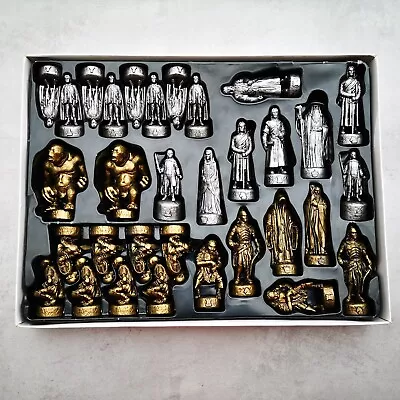 £45 • Buy Lord Of The Rings Chess Set -Pewter & Bronze Effect Fantasy Present