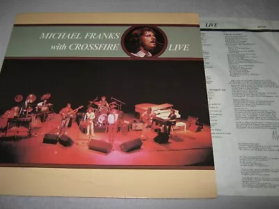 MICHAEL FRANKS With Crossfire LIVE NEW Unplayed Vinyl LP Germany 1980 + CD? • $49.89