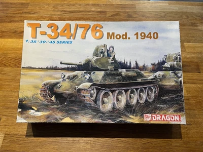 £47.99 • Buy Dragon 6092 1/35 T-34/76 Model 1940 Preowned New Very Good Condition