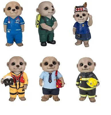 Baby Meerkat Ornament Indoor/outdoor Garden Designs Home Decoration • £30.65