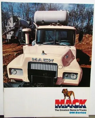 1976 Mack Trucks DM Series Specifications Sales Brochure Original • $21.60