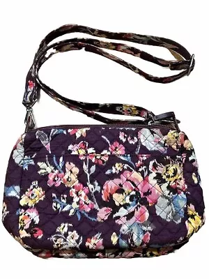 Floral Quilted Vera Bradley Shoulder Bag Cross Body Bag • $18.98