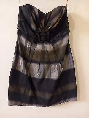 Manning Cartel Strapless Mini Dress Size 10 Party Cocktail Euc • $50